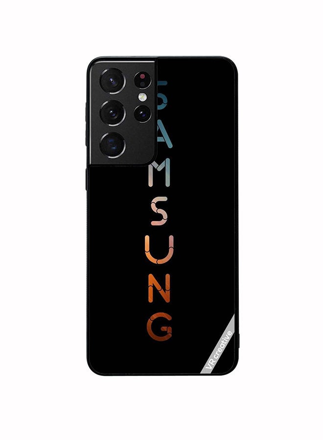 VR CREATIVE Protective Case Cover For Samsung Galaxy S21 Ultra 5G Samsung Design Multicolour - Image 1