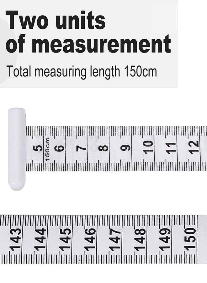 Honexa Tape Measure Body Measuring Tape 60inch (150cm), Lock Pin & Push Button Retract, Ergonomic Design, Durable Measuring Tapes for Body Measurement (Pack-1) - Image 5