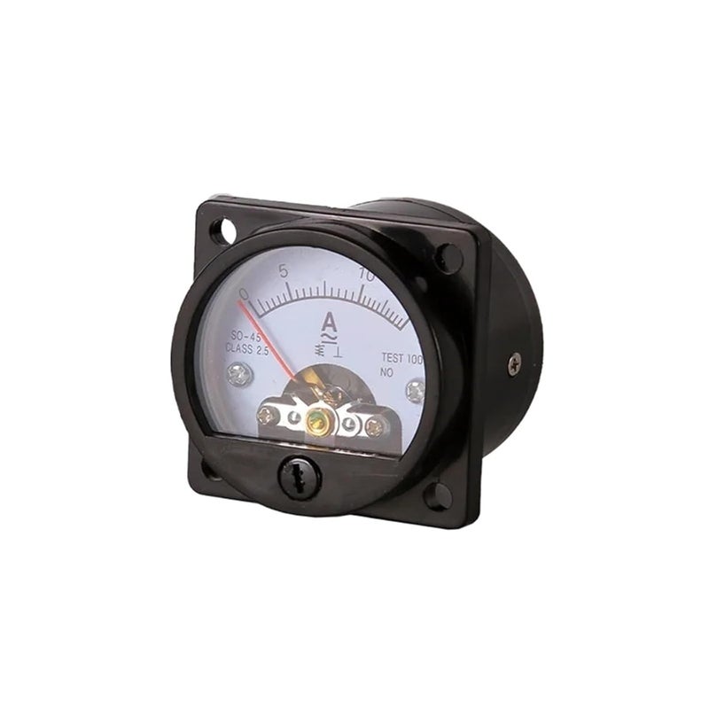 1Pcs SO-45 AC Analog Ammeter 1A 3A 5A 10A 20A 30A 50A 75A 100A 150A 200A 250A 300A Pointer Meter/Current Meter/Panel Meter(10A) - Image 2