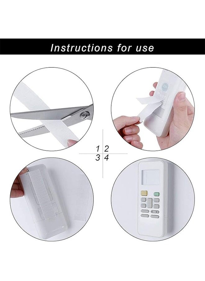 Generic - Hook and Loop Tape, Nylon Buckle Tape Self-Adhesive Back Buckle Tape Heavy-Duty Reusable, Strong Velcro White Tape - 5M * 2CM - Image 1