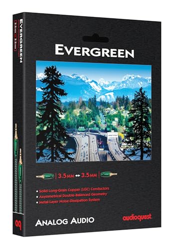AudioQuest Evergreen 3.5mm Aux Cable – Male to Male Stereo Interconnect - Image 2