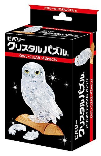 Beverly Crystal 3D Jigsaw Puzzle - Clear Owl (42 Piece) - Image 2