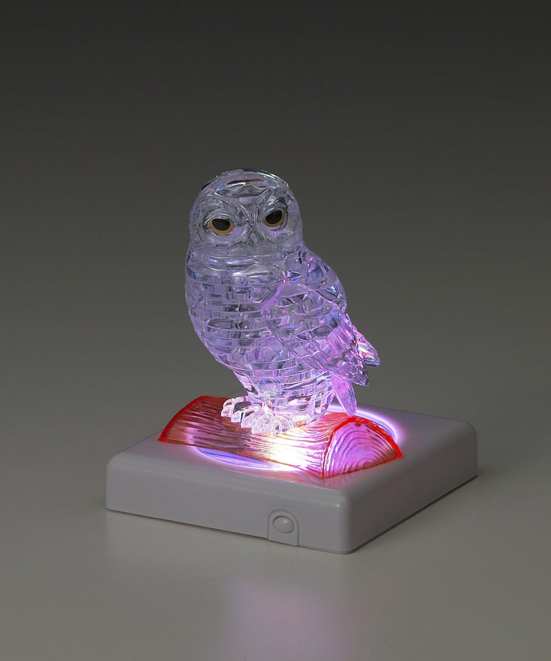 Beverly Crystal 3D Jigsaw Puzzle - Clear Owl (42 Piece) - Image 5