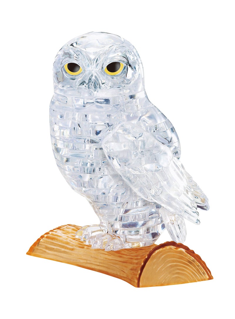 Beverly Crystal 3D Jigsaw Puzzle - Clear Owl (42 Piece) - Image 1