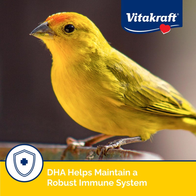 Vitakraft Menu Premium Canary and Finch Food - Vitamin-Fortified - Daily Food for Small Pet Birds Browns 2.5 Pound (Pack of 1) - Image 5