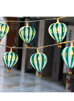 Generic String Lights, Hot Air Balloon String Lights, Multicolor 20 LED 10 Ft Hanging Garland, Battery Operated Balloon Decorations for Wedding, Birthday, Room, Wall, and Party Hanging Decor  - Image 4