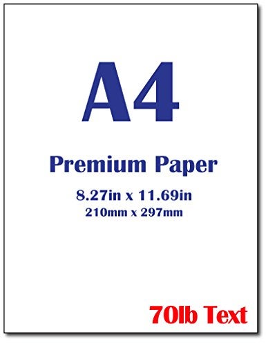 Desktop Publishing Supplies Premium A4 (8.3"x 11.7") Printer Paper - 28lb Bond / 70lb Text (105 gsm) Bright White Paper (100 Sheets) - Image 1