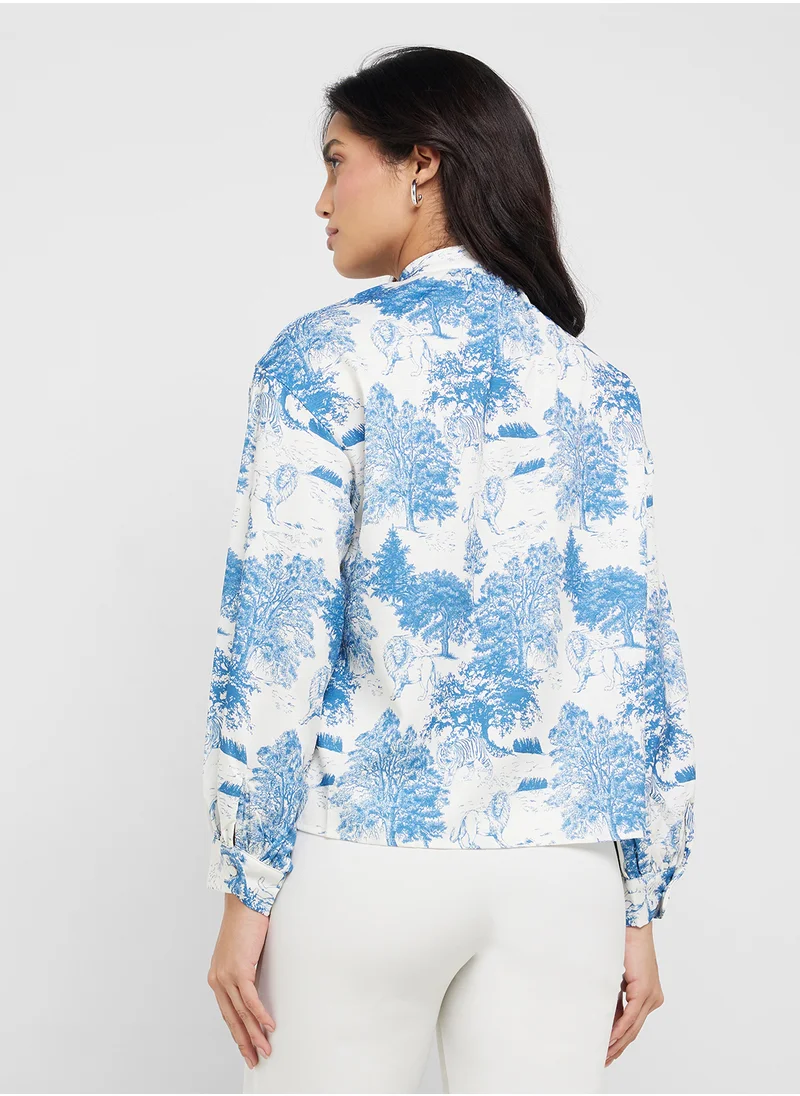 ELLA Floral Print Top