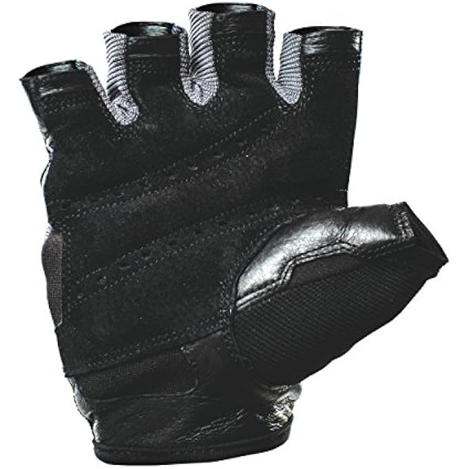 Harbinger Men'S Pro Weight Lifting, Leather Palm Protection, Workout Fitness Gloves, Black - Image 2