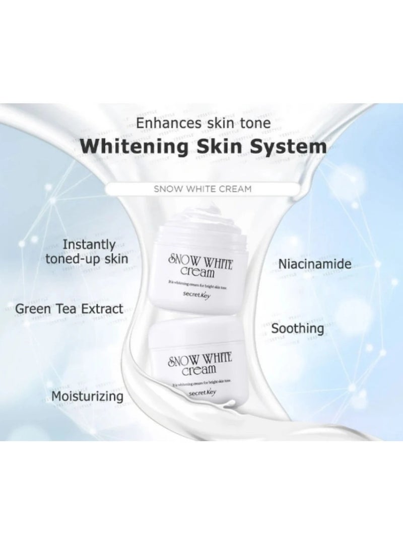 Secret Key Snow White Skin Lightening Cream 50g - Image 2
