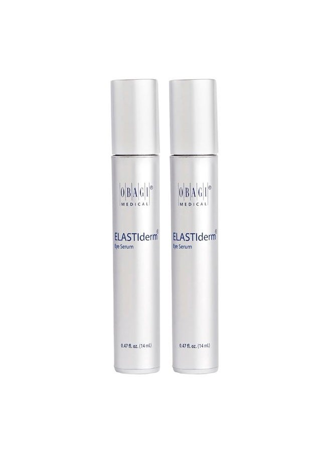 Obagi Medical Obagi ELASTIderm Eye Serum – De-Puffing Serum with Caffeine and Bi-Mineral Contour Complex that Refreshes the Appearance of Skin Around the Eyes – Two Pack, 2 * 0.47 oz  - Image 1