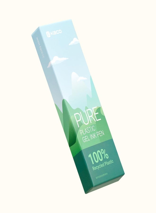 كاكو أقلام حبر جاف صديقة للبيئة من كاكو بيور، بلاستيك، 5 قطع، لون الحبر: أسود - Image 4