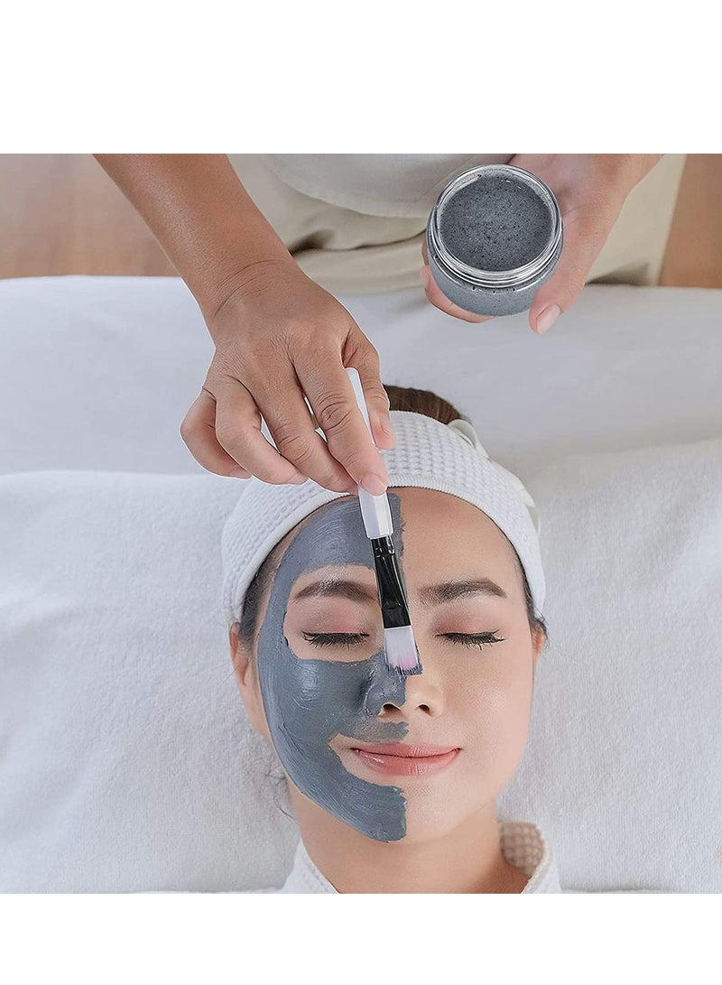 KASTWAVE برطمانات عينات مستحضرات التجميل، 20 قطعة، سعة 80 مل، مقاومة للتسرب مع أغطية للغسول والكريم والمراهم والمكياج وأحجار الراين وعينات صنع الوحل بنفسك وزجاجة تخزين للسفر - Image 2