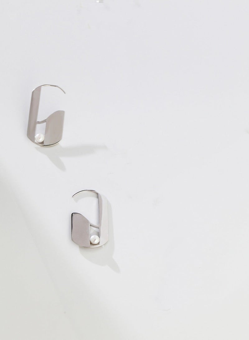 Burch Sterling Silver Simple Earrings - Image 3
