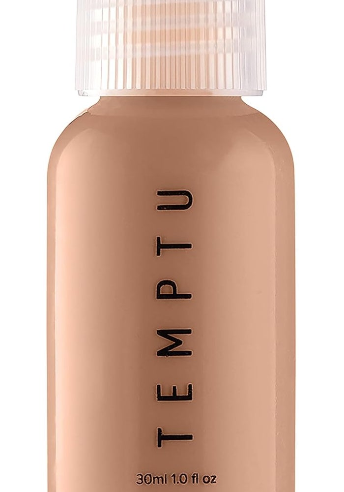 TEMPTU S/B Silicone-Based Airbrush Foundation - 006 Toffee, Professional Long-Wear Liquid Makeup for All Skin Types - Image 1