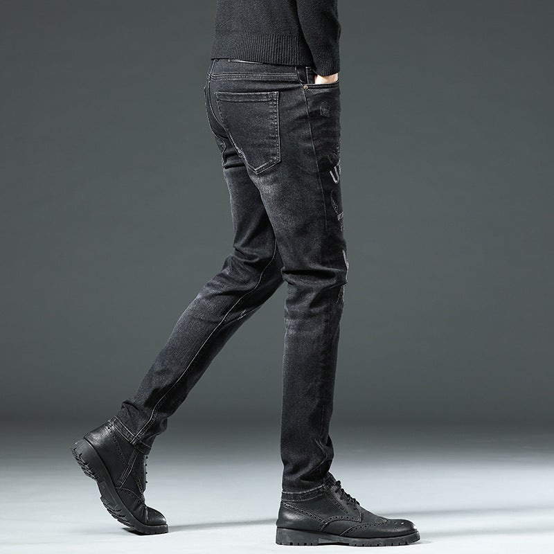 Unisex Classic Denim Jeans Loose Fit Daily Outdoor Wear - Image 5