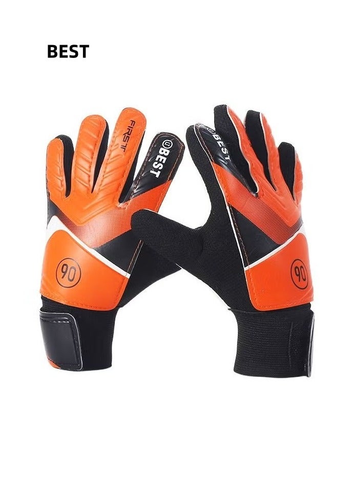 بست حارس مرمى الطفل قفازات حارس مرمى لكرة القدم حماية الأصابع - Image 1