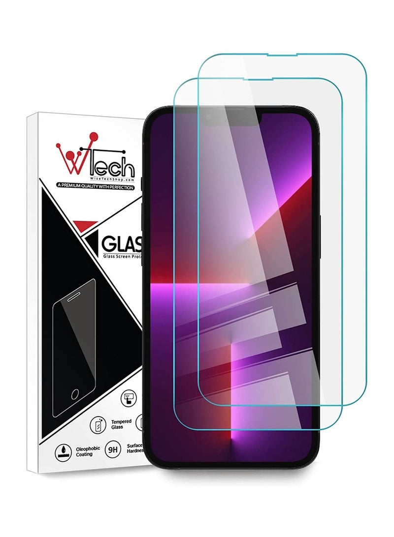 Tempered Glass Screen Protector for Apple iPhone 13 Pro Max Clear
