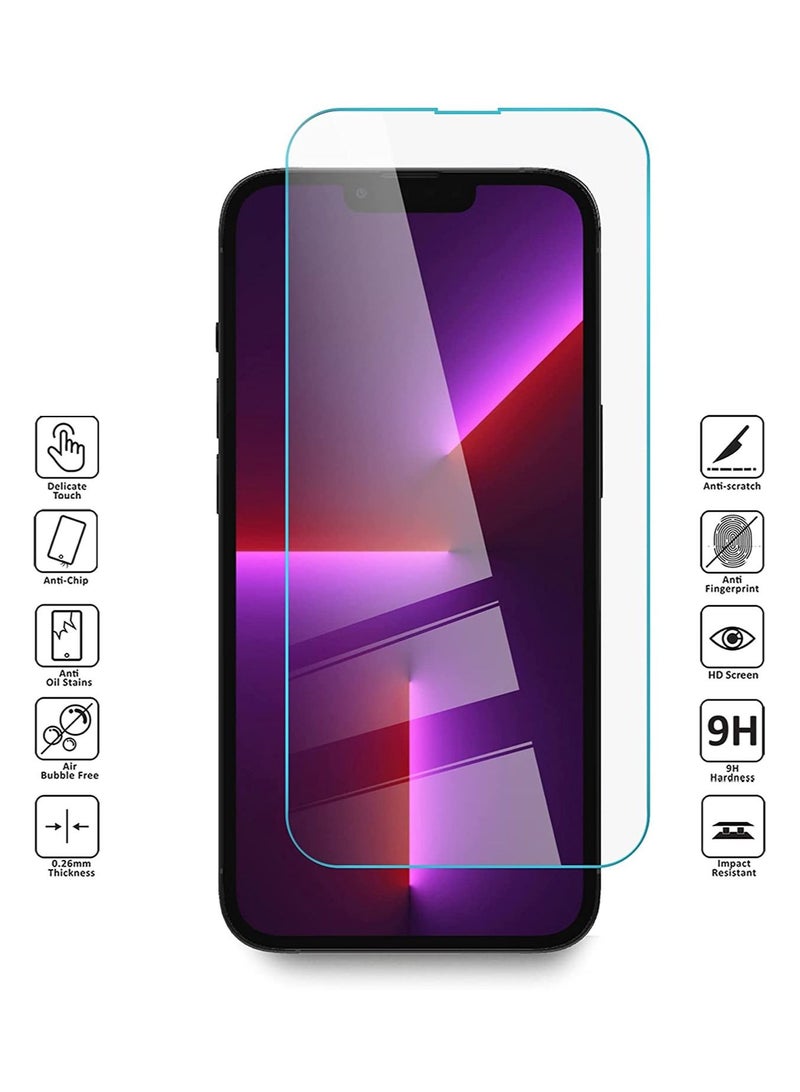 Tempered Glass Screen Protector for Apple iPhone 13 Pro Max Clear