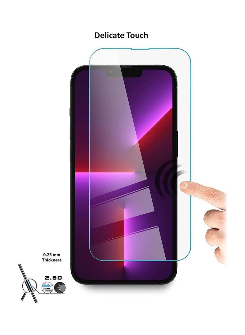 Tempered Glass Screen Protector for Apple iPhone 13 Pro Max Clear