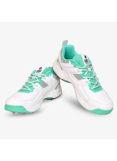 Surge 2.0 Cricket Shoes | White | Multifunction with Metal Spikes | For Boys and Men