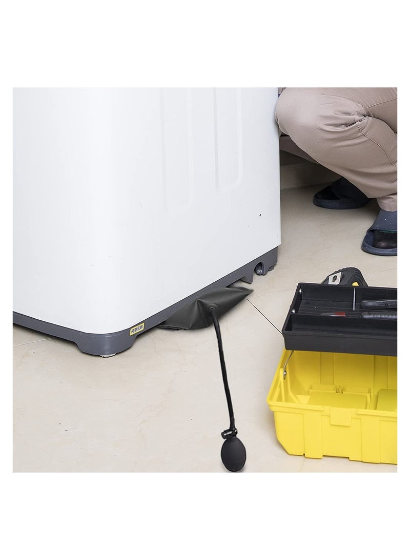 حقيبة مضخة الهواء - أداة ضبط قابلة للنفخ لتركيب الأبواب والنوافذ، إصلاح السيارات - مجموعة من 2 وسادة مضخة هواء لتسهيل التركيب والتعديل. - Image 5