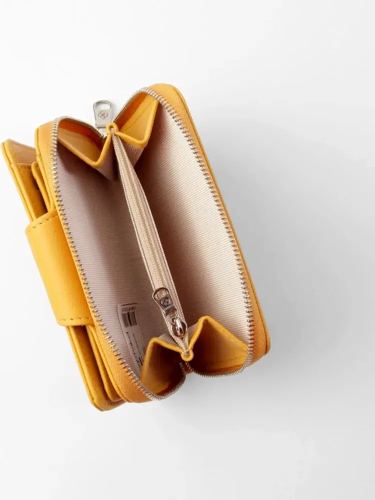 جنكيز باكيل Small Size Yellow Women's Wallet