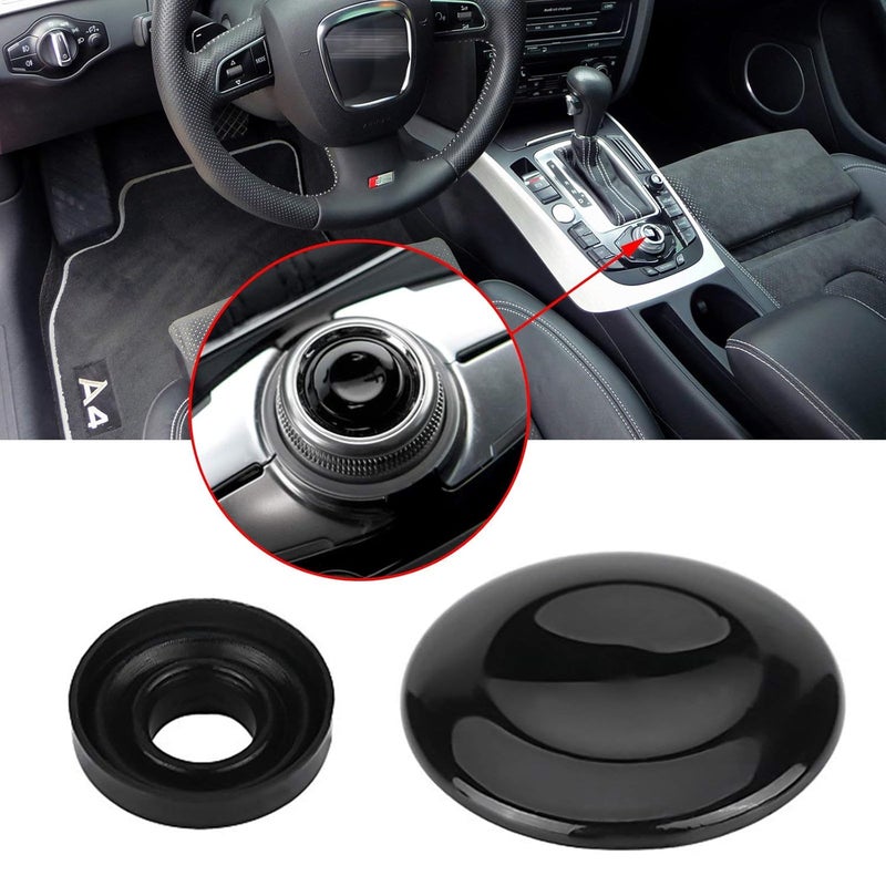 Xotic Tech Navigation Button Joystick Control Center Button Cover MMI Knob Repair Kit for Audi A4 A5 A6 Q5 Q7 S4 S6 (2007-2015) - Image 1