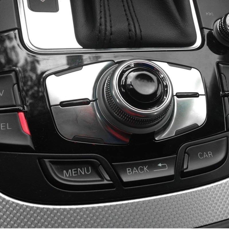 Xotic Tech Navigation Button Joystick Control Center Button Cover MMI Knob Repair Kit for Audi A4 A5 A6 Q5 Q7 S4 S6 (2007-2015) - Image 4