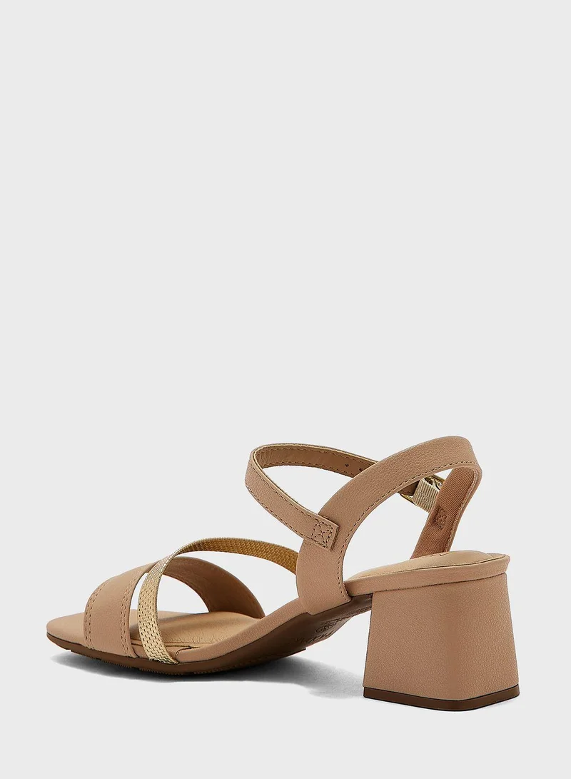 MODARE Multi Strap Mid Heel Sandals