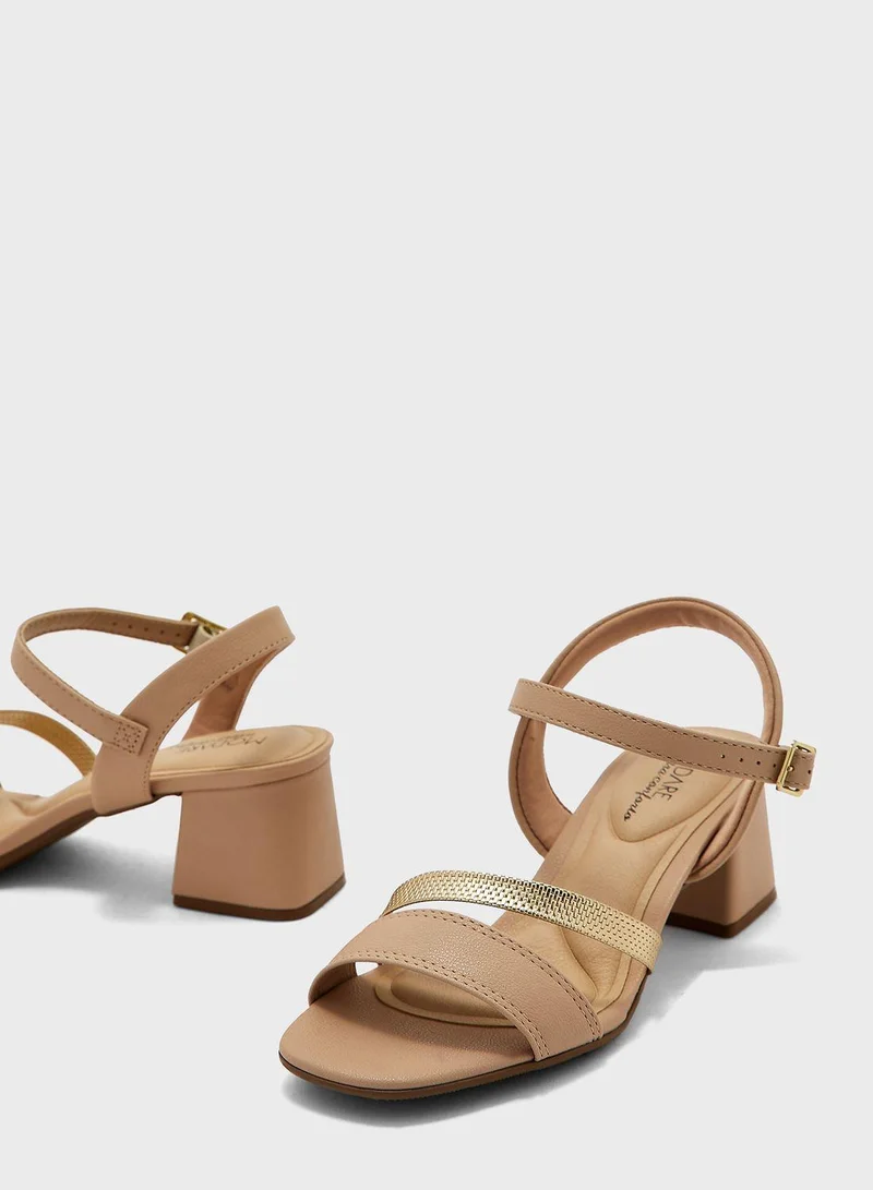 MODARE Multi Strap Mid Heel Sandals