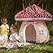 Asweets Mushroom Tent Kids Playhouse Tent  Boys and Girls Play Fort with Exquisite Design for Imaginative IndoorOutdoor Play Tent - Image 4
