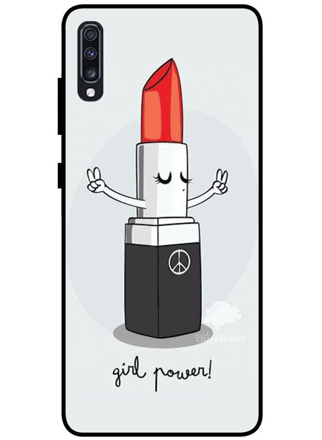 EYE CATCH Protective Case Cover For Samsung Galaxy A70 Smart Series Printed Protective Case Cover for Samsung A70 Girl Power - Image 1