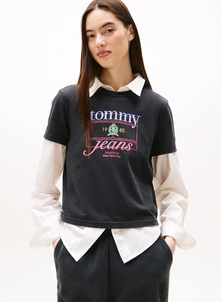 Graphic Crew Neck T-Shirt