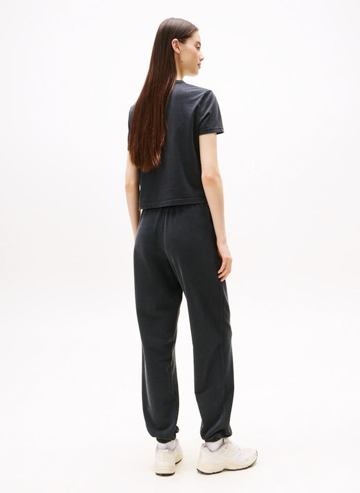 تومي جينز تيشيرت بياقة دائرية مزين برسمة - Image 2