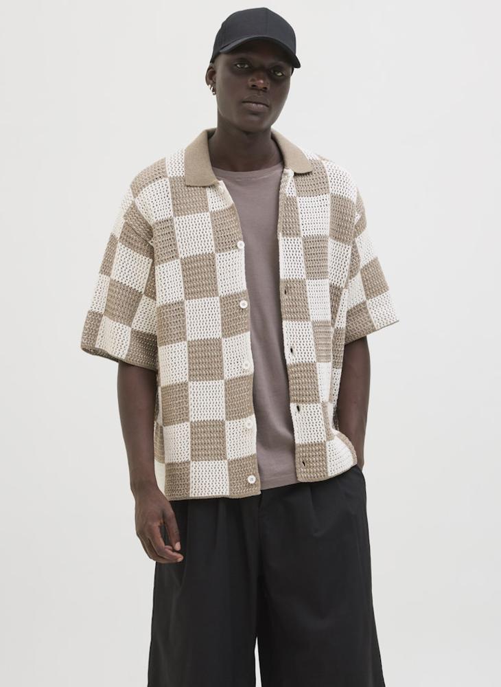 جاك اند جونز بولو كاجوال كروشيه عادي - Image 1