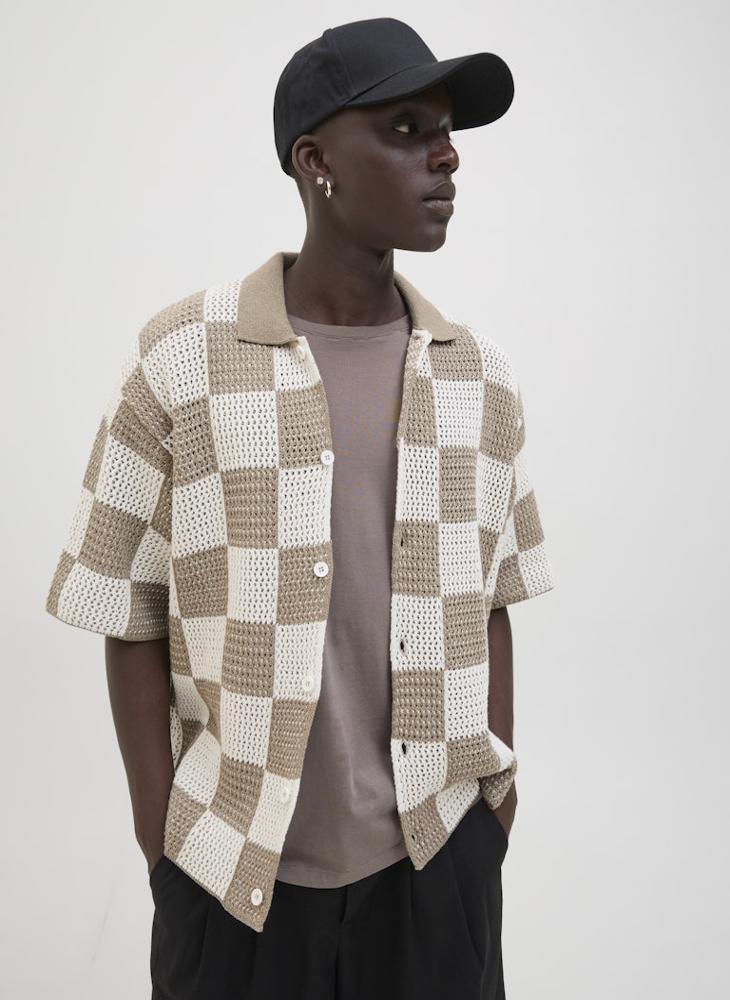 جاك اند جونز بولو كاجوال كروشيه عادي - Image 3