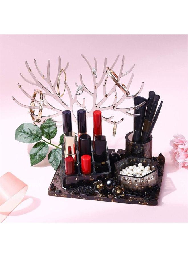 جرافيتي ريزن مجموعة قوالب سيليكون منظم أدوات تجميل - Image 3