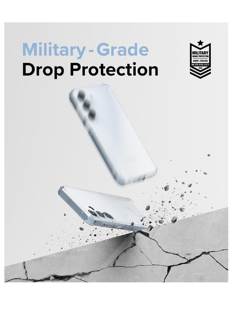 jiede - Samsung Galaxy A15 Clear Cover Case soft TPU Transparent Back Protective Case shock Absorbent Reinforced Corner Cover for Samsung Galaxy A15 Clear - Image 1