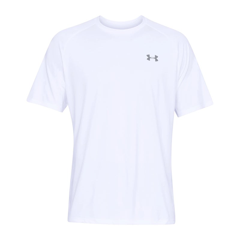 Under Armour Men's UA Tech 2.0 Short Sleeve MD White - Image 3