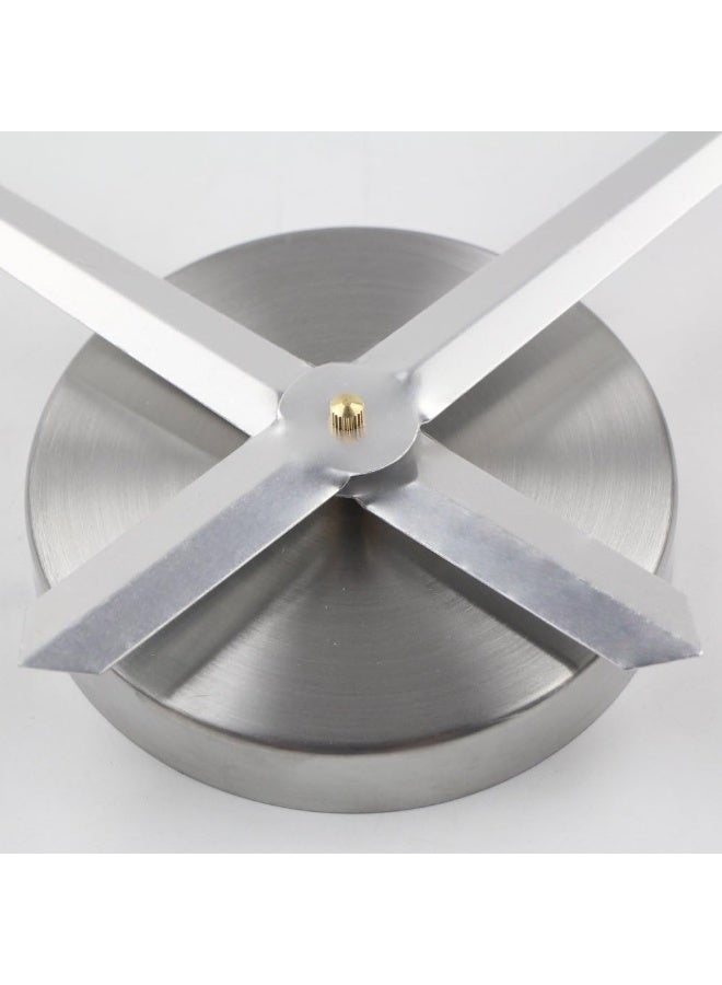 Timelike ساعة حائط كبيرة بتصميم حديث 3D بدون إطار مع ملصقات أرقام مرآة لتزيين الجدران في المنزل والمكتب وغرفة المعيشة وغرفة النوم - Image 2