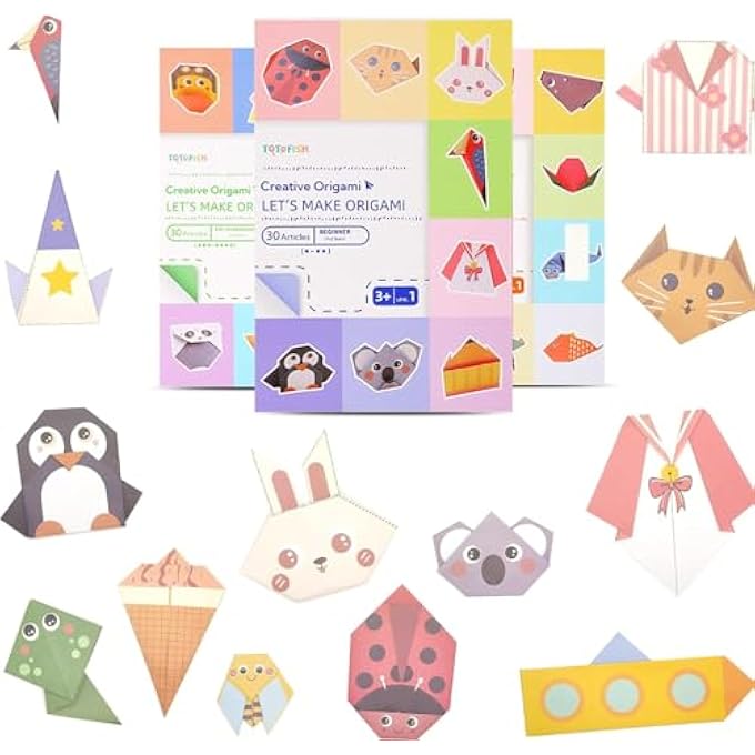 YELAJOY ORIGAMI KIT FOR KIDS AGES 8-12 - 90 SHEETS PATTERNED PAPER WITH 3 THEME GUIDES & CRAFT BOOK, DIY ANIMAL NATURE SPACE FOLDING SET, EDUCATIONAL STEM TOY FOR BOYS & GIRLS - Image 1