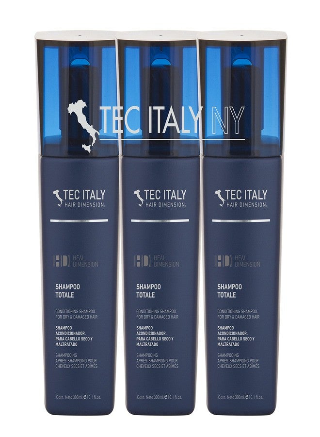 Tec Italy Conditioning Shampoo Totale for Dry & Damaged Hair (Pack of 3) - Image 1