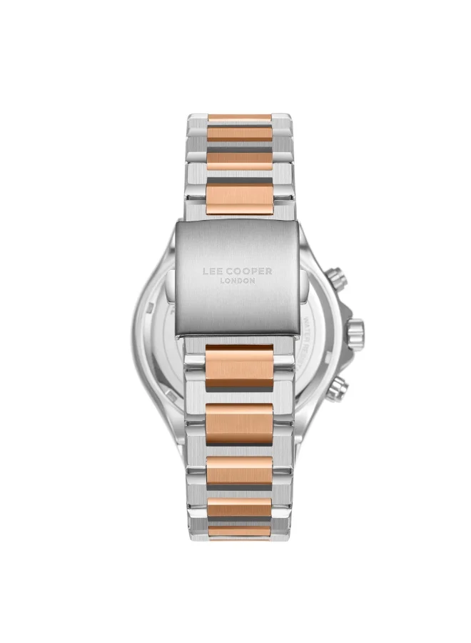 Lee Cooper Men's Metal Multi Function Watch LC08067.360 - 45 mm