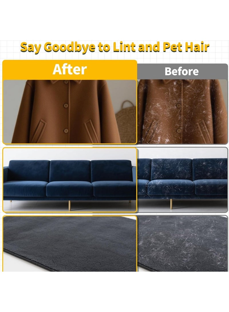 Pet Hair Removal Glove for Dogs & Cats, Newly Upgraded Reusable Electrostatic Pet Hair Gloves, Pet Hair Remover Tool for Clothing, Couch, Carpet, Car Seat - Image 5