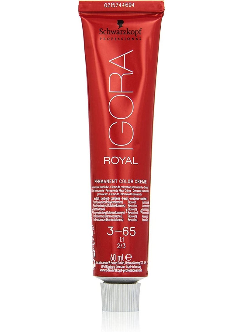 Schwarzkopf IGORA ROYAL 3-65 60 ml - Image 1