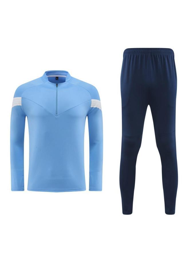 Quick-drying Children's Football Uniform Suit Autumn And Winter Long-sleeved Competition Training Uniform Appearance Uniform Adult Team Uniform Coach Uniform Printing