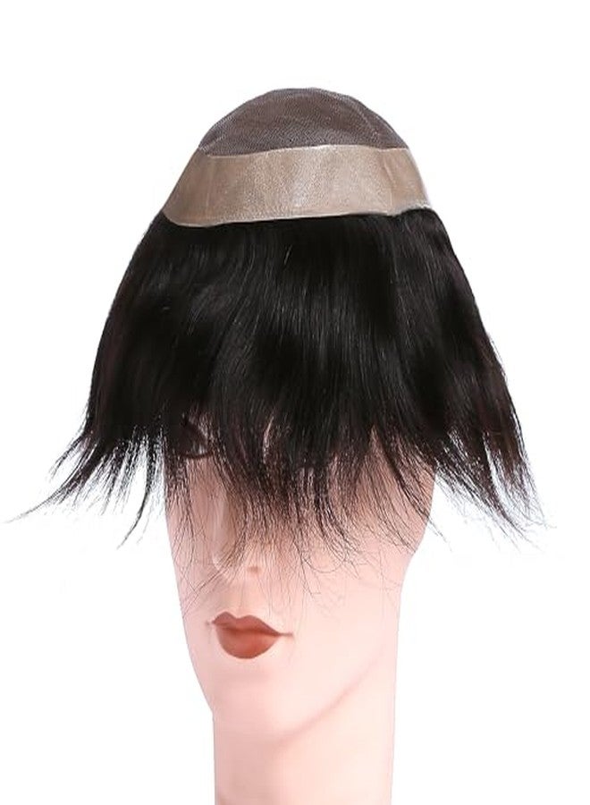 VIVIAN Hair Patch/100% Natural Human Hair Wig/Durable Toupee/Real Hair Wig For Men - Image 5