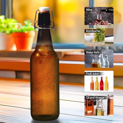 Litorange Grolsch Gaskets Silicone Seals - For Swing Top Bottles-40 Pack Combo Pack Clear, Made from Soft Silicone (Not Rubber, Better Sealing Than Rubber) - Image 5