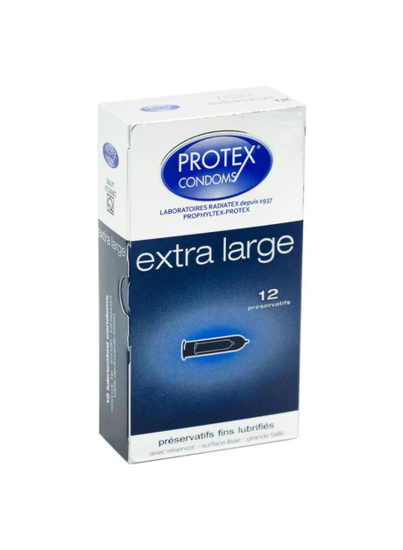 Protex Extra Large Smooth Surface Condoms 12 per pack